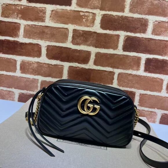 Gucci Handbags - Gucci GG Marmont SM Camera Shoulderbag Bag